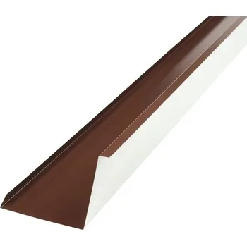 Zahradní domek Lemování zdi boční PRECIT 1000 mm 8017 čokoládová hnědá