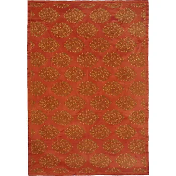 Přehoz na lůžko Ručně vyšívaná hedvábná dekorace Přehoz Suzani 205 x 140 cm