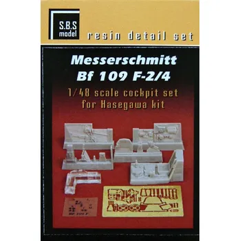 Plastikový model S.B.S model 1/48 Messerschmitt Bf 109 F-2/4 Cockpit set (HAS)