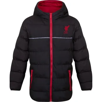 Pánská větrovka Dětská zimní bunda Liverpool FC black Velikost: 8-9 let