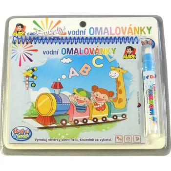 omalovánky Kouzelné vodní omalovánky vláček - Made