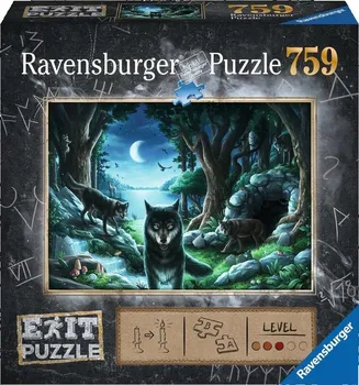 puzzle Ravensburger Exit Vlk 759 dílků