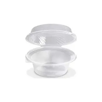 Salátová miska průhledná s vypouklým víčkem 2200 ml (PP) [25 ks],rychlé dodání
