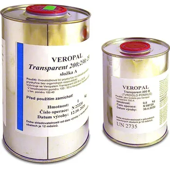 VEROPAL Transparent 200 15kg čirá epoxidová pryskyřice