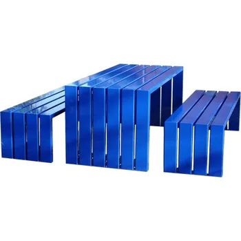 Zahradní lavice Parková souprava BETA 200 cm Patky (přišroubování)