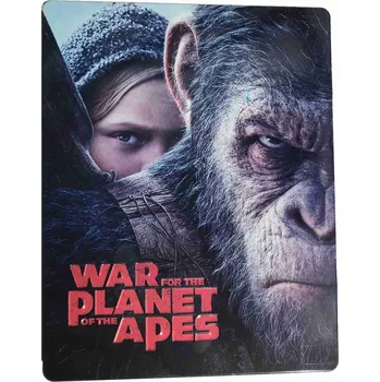 Blu-ray film Blu-ray Válka o planetu opic Steelbook (2017)