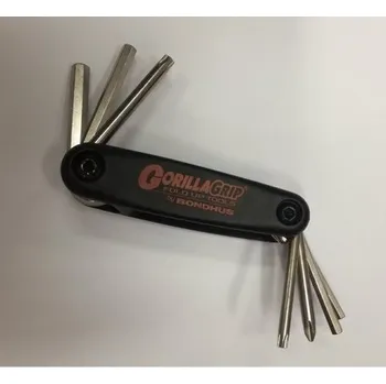 Klíč Kapesní sada GorillaGrip/moto 7dílů, chrom BONDHUS