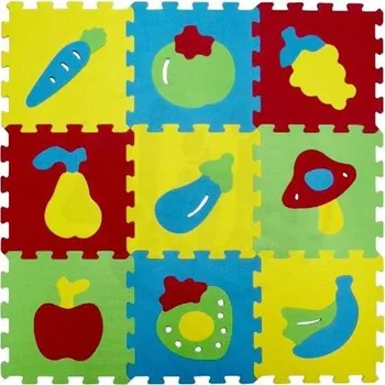 Wiky Pěnové puzzle ovoce 10 dílků