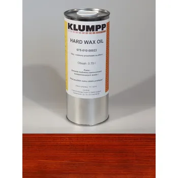 Olej na dřevo Hard Wax Oil - Exotické dřevo 670, plechovka 0,25 l, vnitřní olej na nábytek s tvrdým voskem