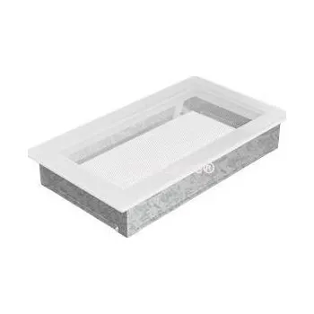 Krbová obestavba Krbová mřížka 17x30 bílá