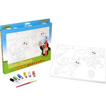 kreativní sada Wiky Krtečkovo malířské plátno 30 x 25 cm