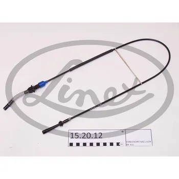 Lanko parkovací brzdy Lanko plynu, , 6129816, 83AB9C799AA, LINEX, 15.20.12