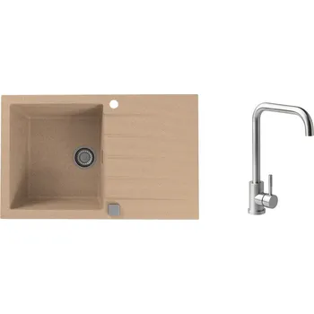 Granitový dřez SET ALVEUS CADIT 20 - 55 + BATERIE ANGEL