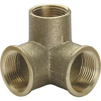 Příslušenství ke kompresoru Rozdvojka rohová mosazná mosazné připojení G 3/8"i