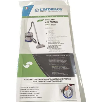 Sáček do vysavače Sáčky do vysavače Lindhaus HF6, 6 ks, 10 L