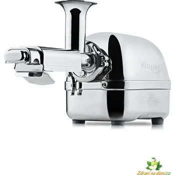 Odšťavňovač Angel Juicer 5500 - stříbrný nerez - manuál reverz - dvouhřídelový odšťavňovač + VIP přístup (9990Kč), + 2x eBook o šťávách (900Kč), + DVD Relax (349Kč), + dárek dle výběru, + Doprava ZDARMA Angel juicer, Jižní Korea 0757281600046