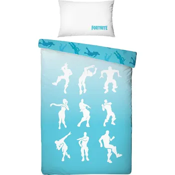 Povlečení Epic Games Fortnite Duvet Set Reversible Shuffle 135 x 200, 48 x 74 cm