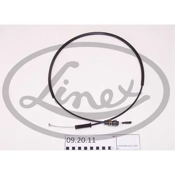 Lanko parkovací brzdy Lanko plynu, 11007, LINEX, 09.20.11