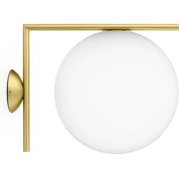 Flos F3179059 IC Lights C/W2, designové svítidlo, 1x205W E27, mosaz, prům. 30cm