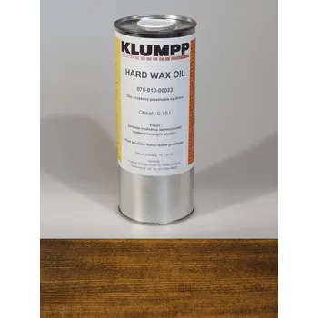 Olej na dřevo Hard Wax Oil - Šindelová hněď 146, plechovka 0,75 l, vnitřní olej na nábytek s tvrdým voskem