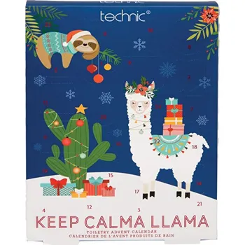 Kosmetická sada Technic Adventní kalendář Keep Calma Llama