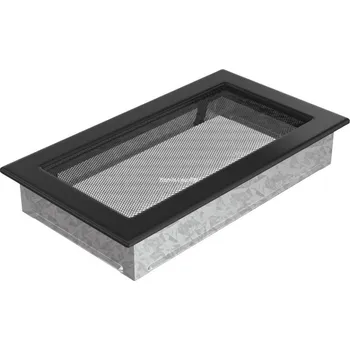 Krbová obestavba Krbová mřížka 17x37 černá