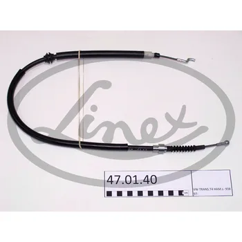 Lanko parkovací brzdy Tazne lanko, provozni brzda, , 7D0609701A, 7D0609701B, 7D0609701D, 7D0609701E, 7D0609701F, LINEX, 47.01.40