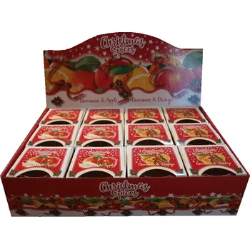 Svíčka Bartek Vánoční skořice s pomerančem 115 g