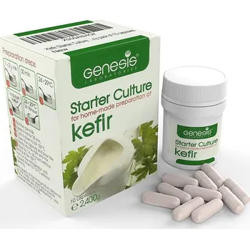 Kefírová kultura Kavkazský kefír 10 kapslí na domácí kefír, 1 kapsle na 1-2 l mléka