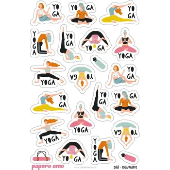 samolepka Papero amo - Samolepky arch - DO DIÁŘE / Yoga