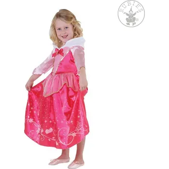 Karnevalový kostým Rubies USA Kostým Šípkové růženky s flitrovým potiskem - licenční kostým x varianta: S 3 - 4 roky