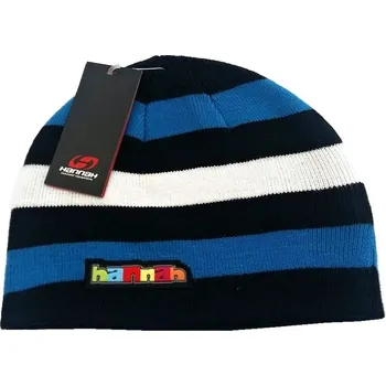 Módní doplněk Pletená čepice Hannah TATUM - černo-modrá