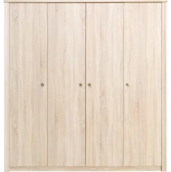 Šatní skříň Mdx Čtyřdveřová skříň Fonda - Dub sonoma