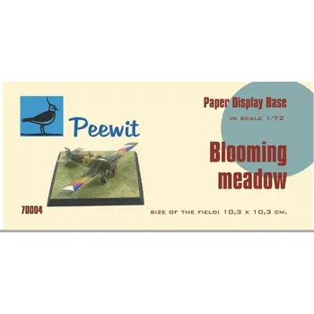 Plastikový model Peewit 1/72 Paper Display Base - BLOOMING MEADOW