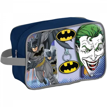 Dětský parfém Cartoon Batman EDT 90 ml + kosmetická taštička + sprchový gel 300 ml + přívěsek na klíče