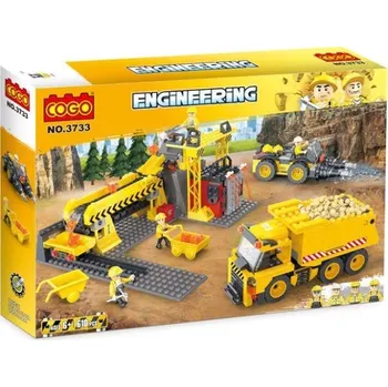 ostatní stavebnice Cogo Stavba práce v kamenolomu 610 dílků