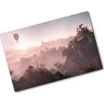 Kuchyňská deska skleněná Balon nad lesem