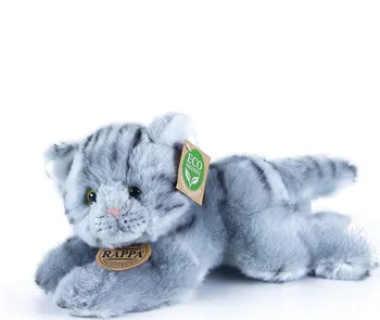 Plyšová hračka Rappa Eco-Friendly Ležící kočka 30 cm