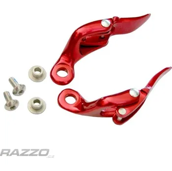 Motorová koloběžka Upínací přezky Leatt Hinge Pack ALU Red