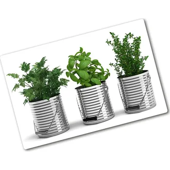 Kuchyňské prkénko Kuchyňská deska velká skleněná Aromatický