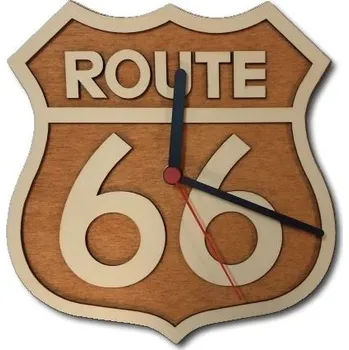 Hodiny Pelisport Dřevěné Hodiny Route