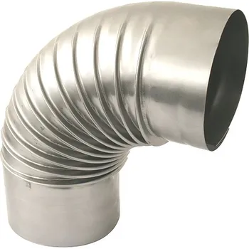 Kouřovod Kouřové nerez koleno 160mm