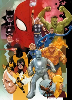 Puzzle Clementoni Marvel 80 let 1000 dílků