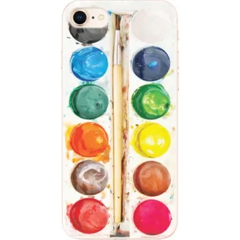 Odolné silikonové pouzdro iSaprio - Watercolors - iPhone 8