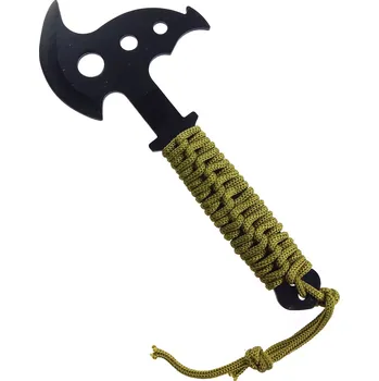 Replika zbraně CHZ Vrhací sekerka s paracordem "SMALL CAMPER"