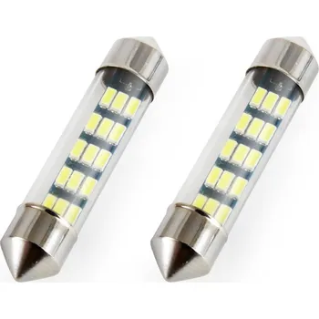 Autožárovka Žárovka LED 15SMD 3014 - 39MM 12V