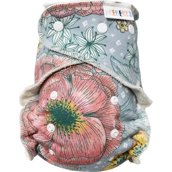 Plenkové kalhoty Breberky BIO Kalhotková plenka s GOTS (M) - Divoký mák PAT