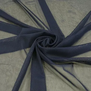 Elastický tyl VAPOR, navy, š.140