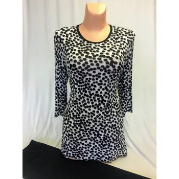 Dámské šaty Domácí souprava dámská , Velikost XXL 48, Materiál 96% Viskoza 4% Lycra, Rukáv Krátký rukáv