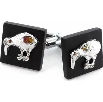 Manžetový knoflíček Manžetové knoflíčky pták kiwi